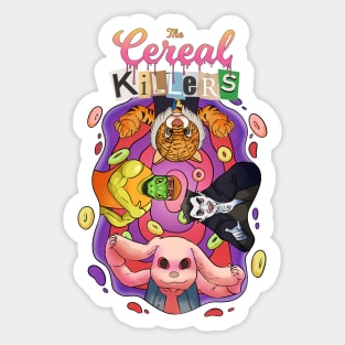 The Cereal Killers Sugar Rush Sticker